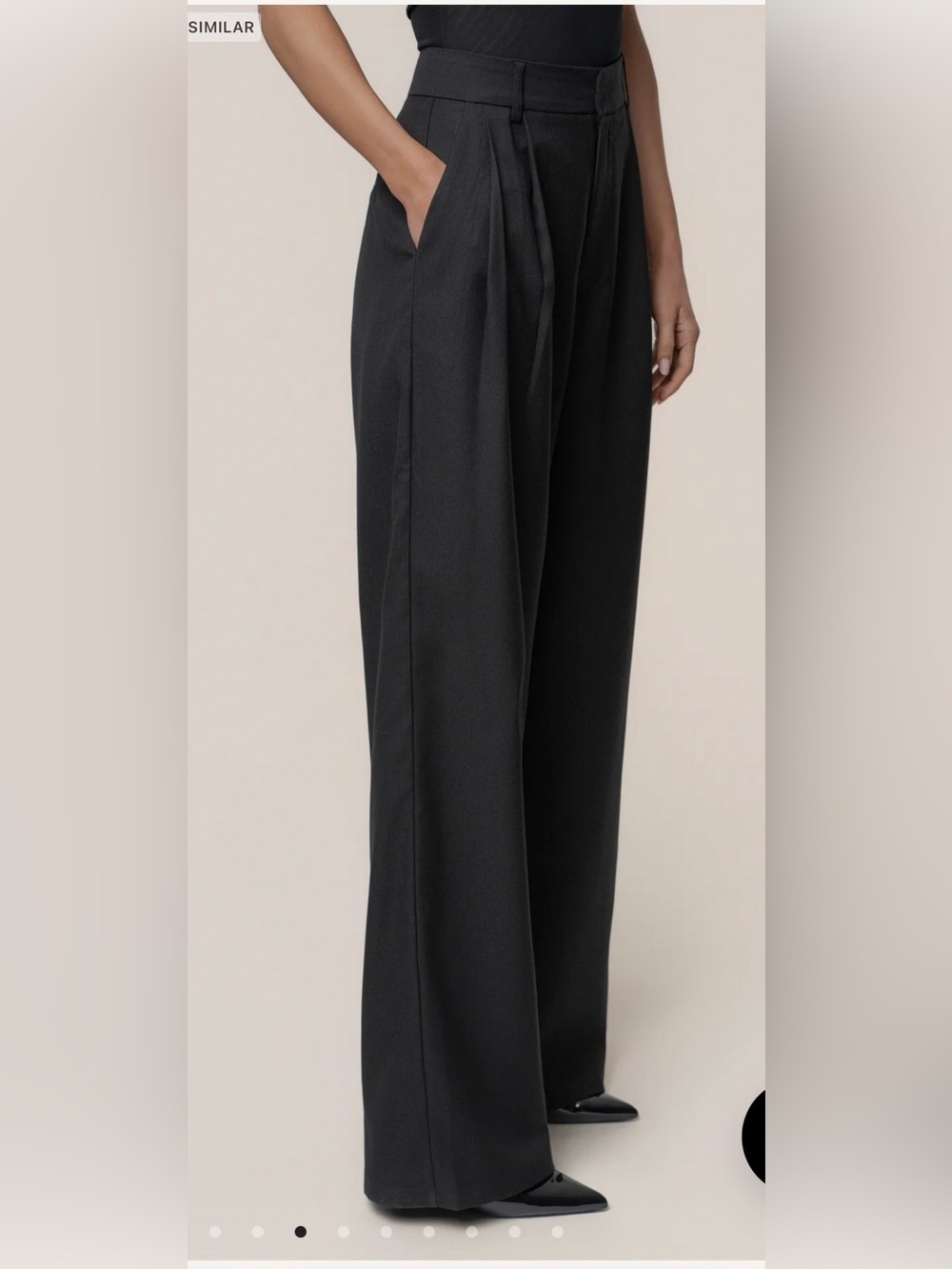 J Lux Label Black Refined Moments Trouser size small 27" x 31"